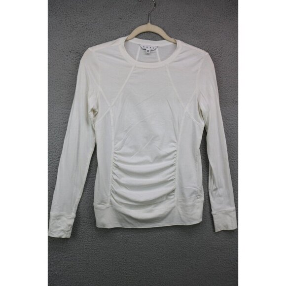 Cabi Long Sleeve Stretchy Tunic-Size Medium-Ruched - Picture 1 of 10